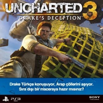 Muhteşem Oyun Uncharted 3′e Türkiye’den Muhteşem Sesler Hayat Veriyor