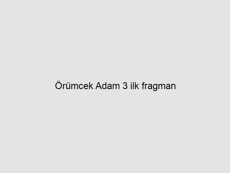 Read more about the article Örümcek Adam 3 ilk fragman